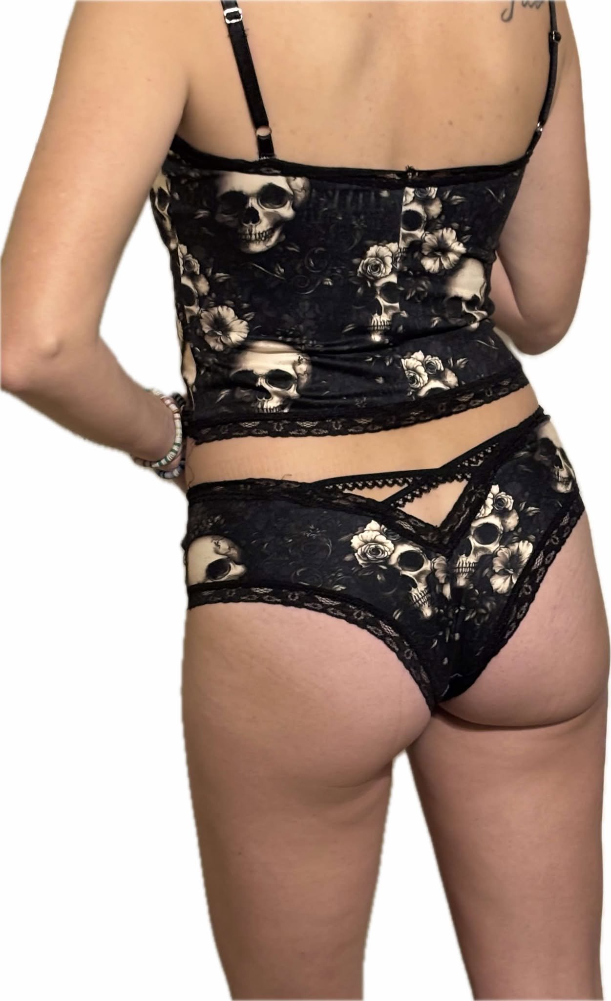 Hibiscus Skull "Flora" Underwear