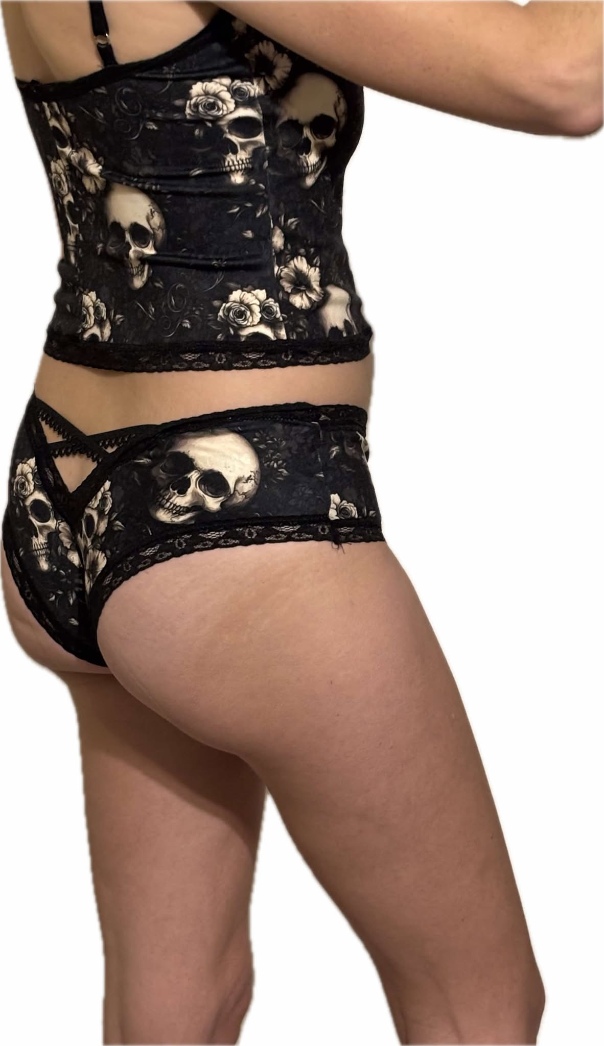 Hibiscus Skull "Flora" Underwear