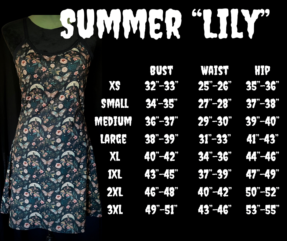 Summer “Lily” Styles & Sizing