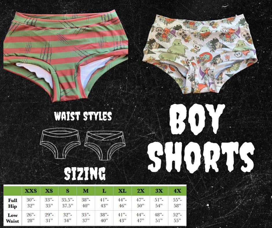 Boy Shorts Underwear-Custom Order