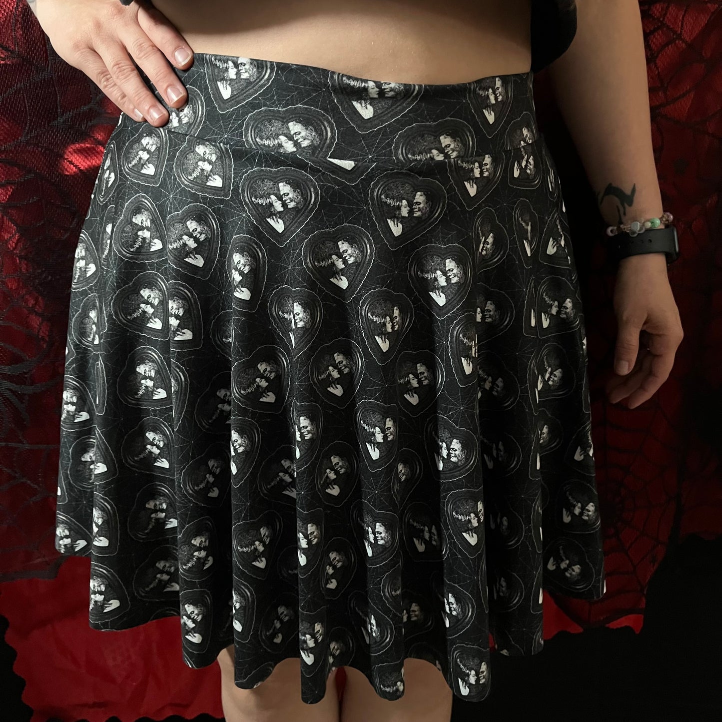 frank & Bride Love Skater Skirt