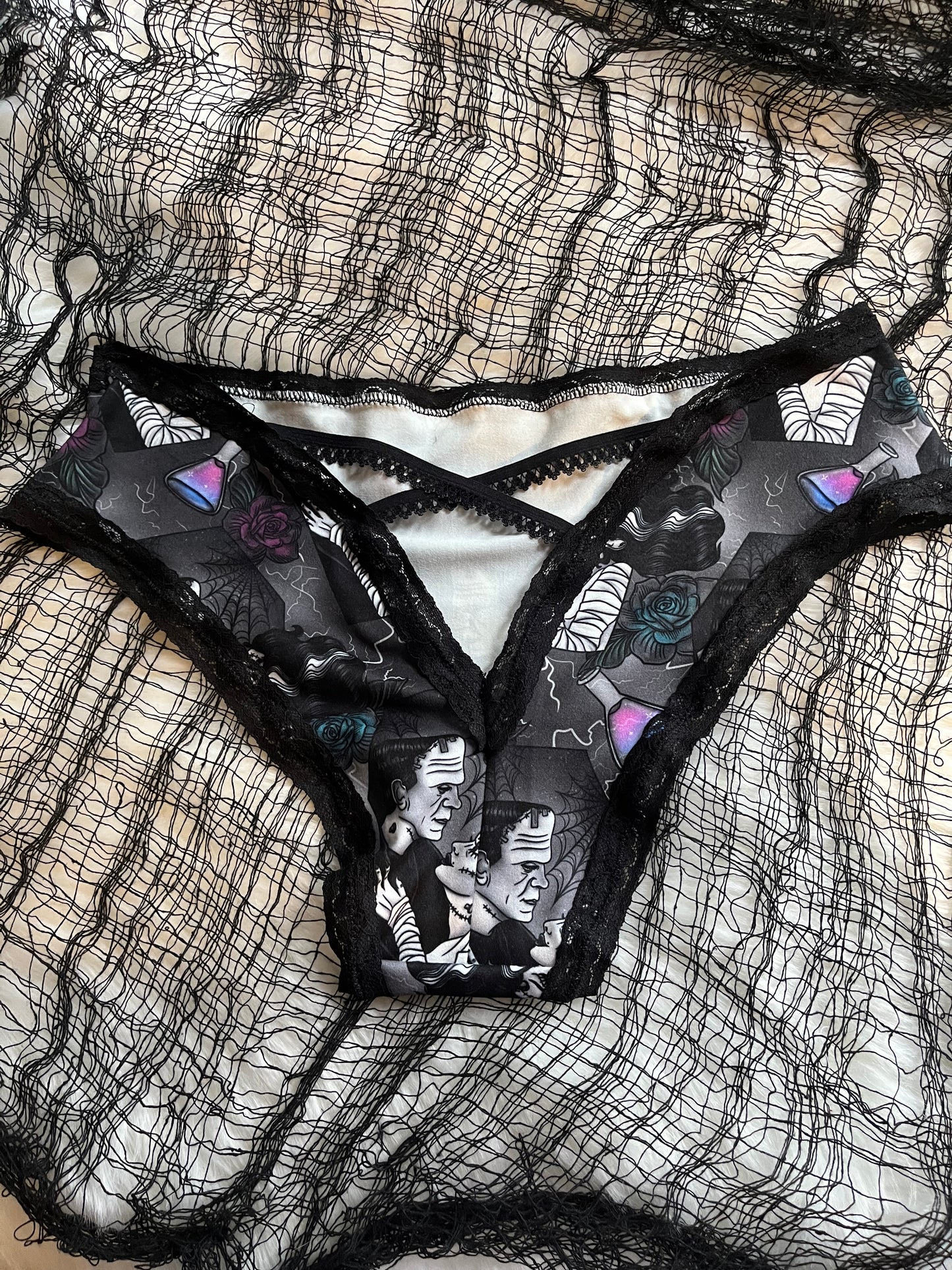 Cara Mia Frankenstein & Bride "Flora" Underwear