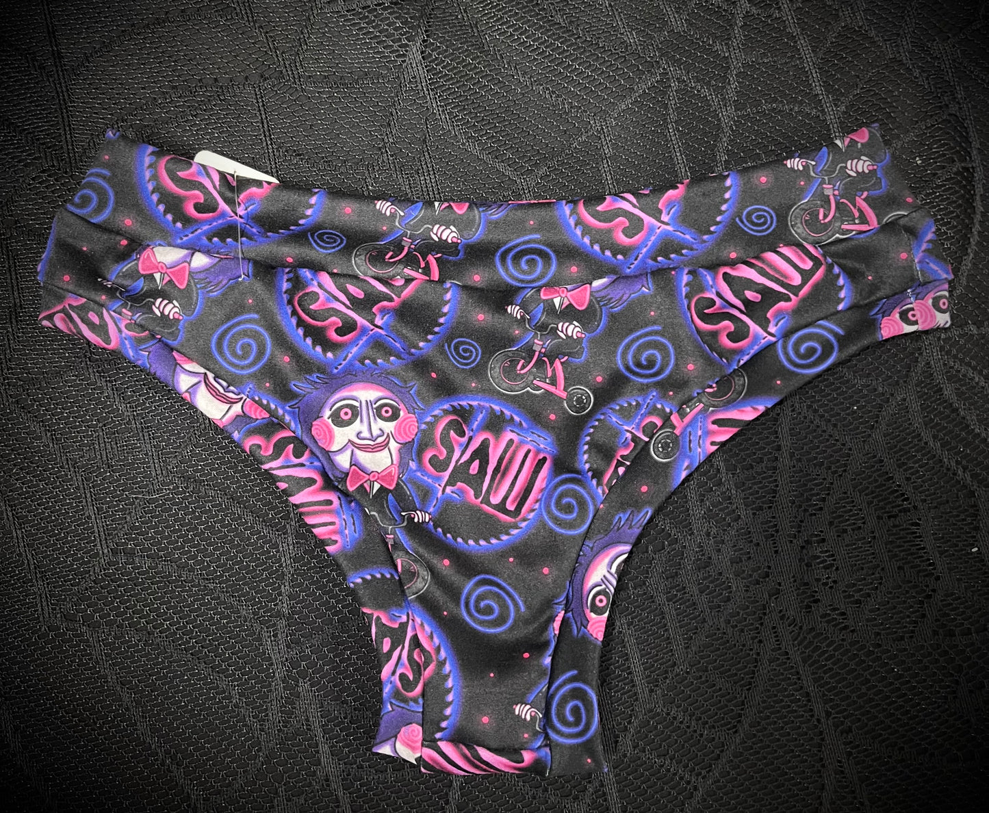 Neon Saw Thong