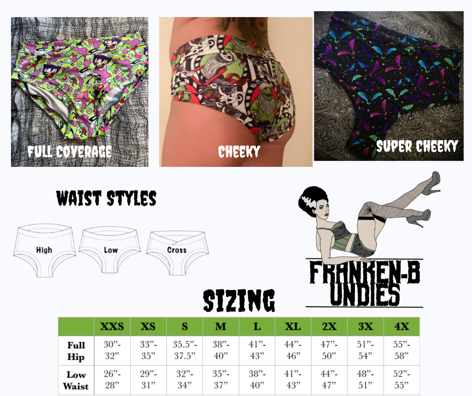 Spring Horror Gang Cheeky Undies
