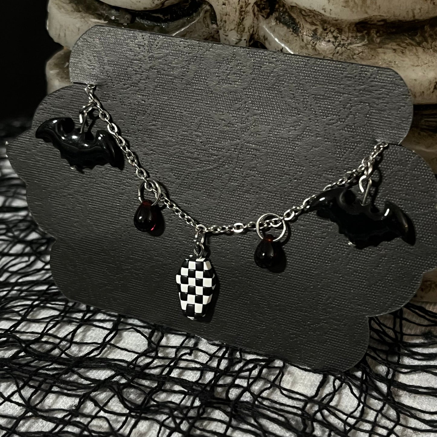 Spooky Bats Necklace