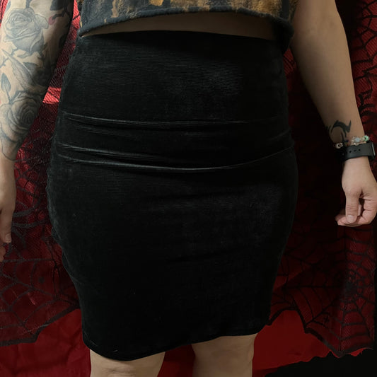 Black Courdory Mortician Skirt